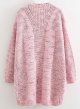 Knit Cardigan Women's Chunky Open Front Outwear Cover Up with Pockets