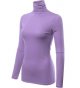 Womens Premium Long Sleeve Turtleneck Lightweight Pullover Top Sweater
